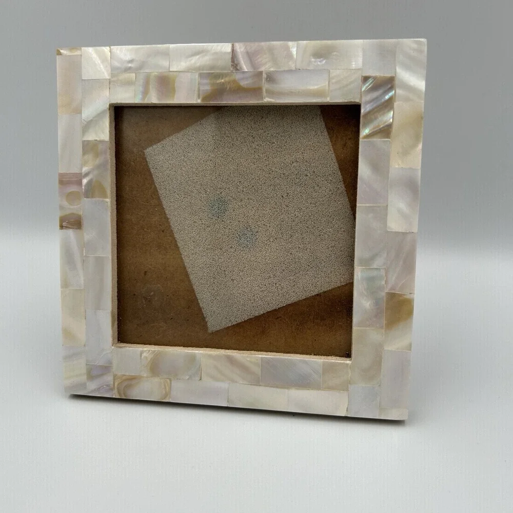 Handmade In India Tile‎ Square Frame